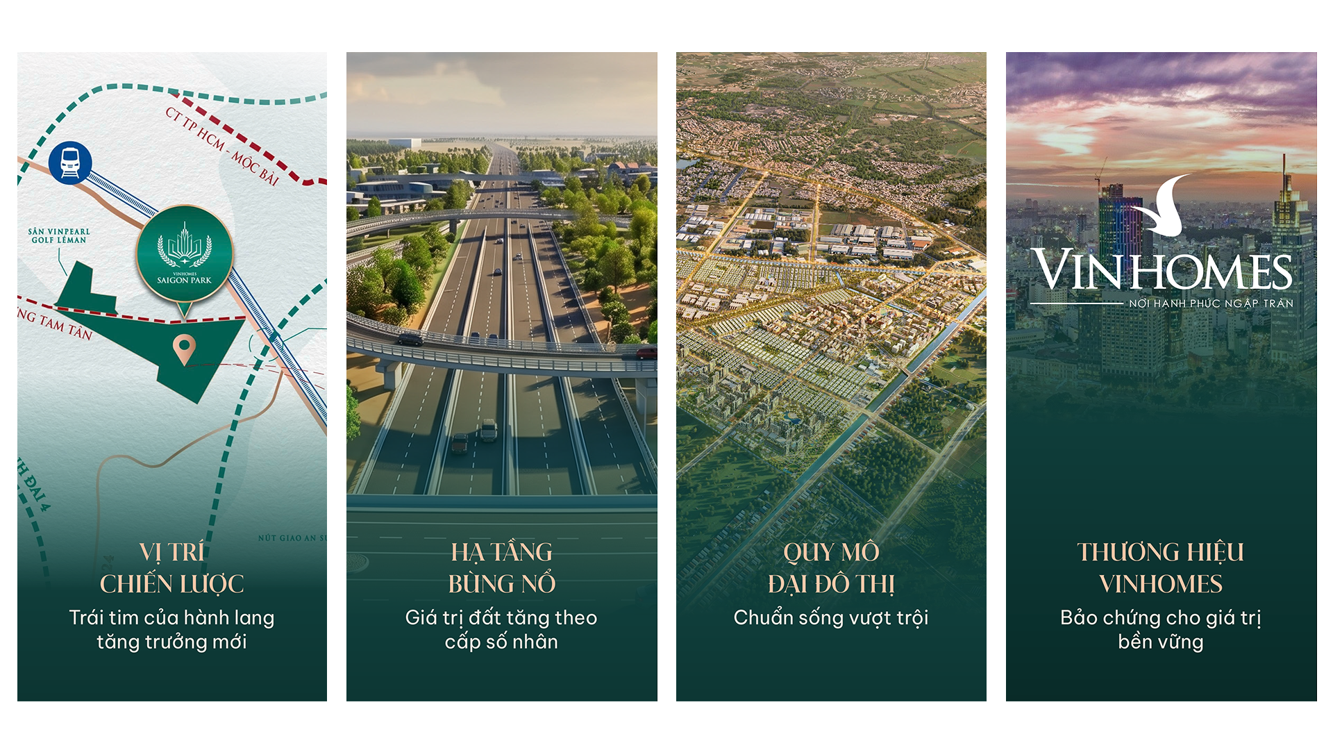 Vinhomes SaiGon Park infrastructure map